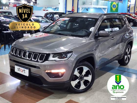 JEEP COMPASS 2.0 16V FLEX LONGITUDE AUTOMÁTICO JEEP COMPASS 2.0 16V FLEX LONGITUDE AUTOMÁTICO
